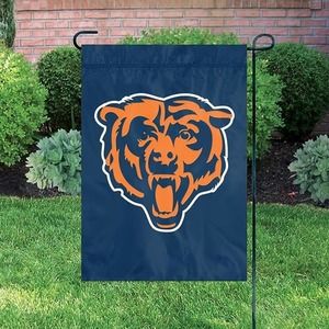 NFL Chicago Bears 15"X 10.5" APPLIQUE & EMBROIDERED Mini Garden Window Flag